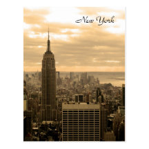 The Empire State Building (Sepia) Post Cards