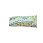 The Encampment of the English Forces Gallery Wrap Canvas