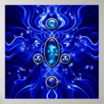 The Enchanted Blue Sea Gem posters