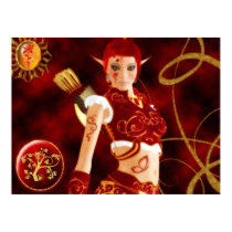 The Enchanted Fire Guardian Poster posters by SlayerX The Enchanted Fire Guardian Poster posters