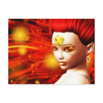 The Enchanted Fire Oracle postcards