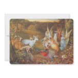 The Enchanted Forest by John Anster Fitzgerald Custom Invitation
