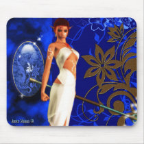 The Enchanted Guardian Mousepad mousepads