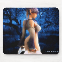 The Enchanted Warrior Mousepad by SlayerX The Enchanted Warrior Mousepad