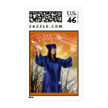 The End- Graduation postage