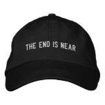the end is near baseball cap