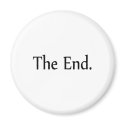 The End magnets by TeeZazzle The End magnets