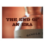 The end of an era invitations