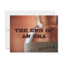 The end of an era custom announcement