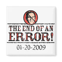 The End Of An Error Magnet by buttonZup The End Of An Error Magnet