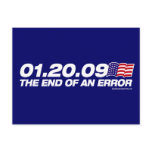 The End of an Error Postcard