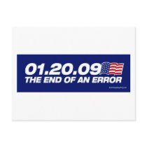 The End of an Error Postcard
