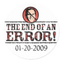 The End Of An Error Sticker by buttonZup The End Of An Error Sticker