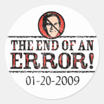 The End Of An Error Sticker 