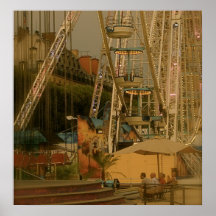 The End of the Day at the Fair Print
