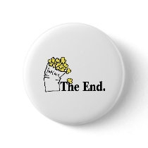 The End (Popcorn) buttons by TeeZazzle The End (Popcorn) buttons