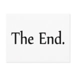 The End Postcards