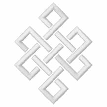 The Endless Knot  Embroidered Shirt