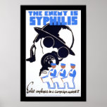The Enemy is Syphilis posters