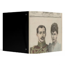 The Engagement of Albert Victor  Duke of Vinyl Binder
