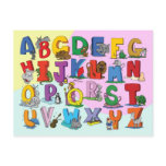 The English Alphabet Postcards