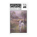 The English Countryside- a Dalmatian postage