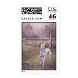 The English Countryside- a Dalmatian postage