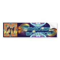 The Entheogenic Evolution bumper stickers by EntheEvo The Entheogenic Evolution bumper stickers