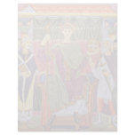 The Enthroned Rulers By Meister Der Reichenauer Sc Letterhead
