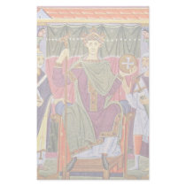 The Enthroned Rulers By Meister Der Reichenauer Sc Custom Stationery