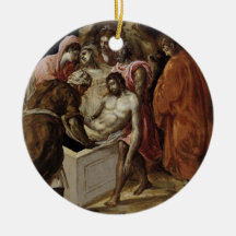 'The Entombment of Christ' Christmas Tree Ornaments