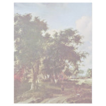 The Entrance By Hobbema Meindert (Best Quality) Letterhead