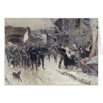 The Entrance into Belfort of the German Commander Cards