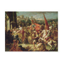 The Entrance of Alexander the Great Postcard