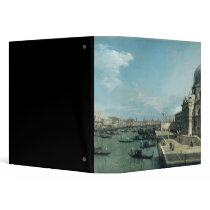 The Entrance to the Grand Canal Vinyl Binder