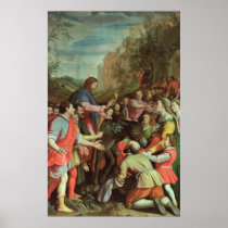 The Entry of Christ into Jerusalem Poster
