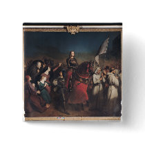 The Entry of Joan of Arc  into Orleans Buttons