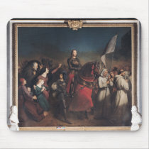 The Entry of Joan of Arc  into Orleans Mousepad