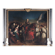 The Entry of Joan of Arc  into Orleans Post Card