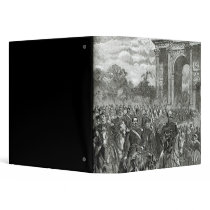 The entry of Napoleon III and Victor Emmanuel Binders