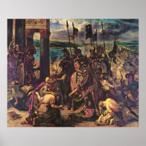 The Entry of the Crusaders into Constantinople Posters