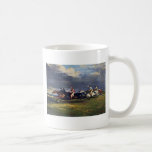 The Epsom Derby By Géricault Jean Louis Théodore ( Coffee Mug