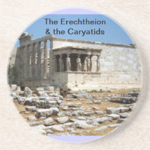 The Erechtheion & the Caryatids Beverage Coasters