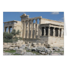 The Erecthion - most sacred site in ancient Greece Cards