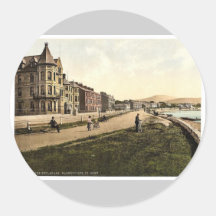 The Esplanade. Warrenpoint. Co. Down, Ireland clas Stickers