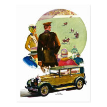 The Essex Four-Door Sedan Postcards