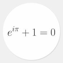 The Euler formula Sticker