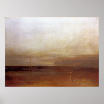 The evening star by Joseph Mallord Turner Print