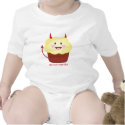 The Evil Cupcake Baby t-shirts by minkideluxe The Evil Cupcake Baby t-shirts