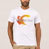 The Evil Side 2 Urban Wear T-Shirts by burntright The Evil Side 2 Urban Wear T-Shirts